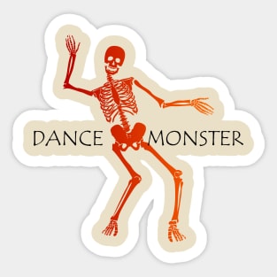 DANCE MONSTER Sticker